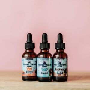 Perfect Paws pet CBD products